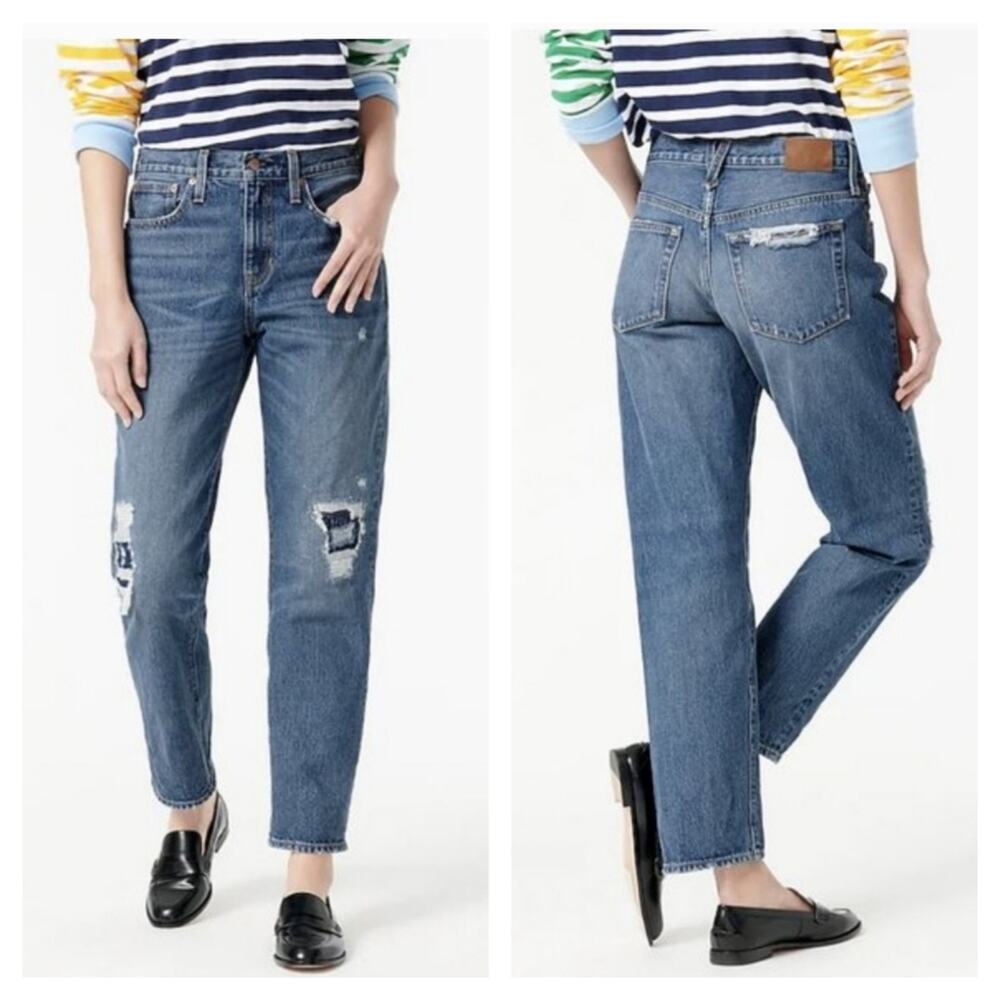 J Crew Slouchy Boyfriend Jeans AV758
